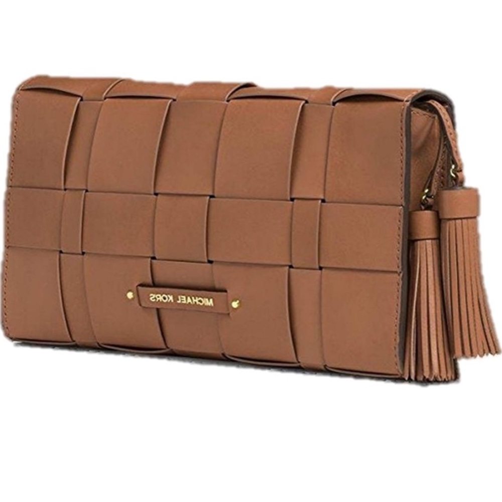 Michael Kors brown leather purse